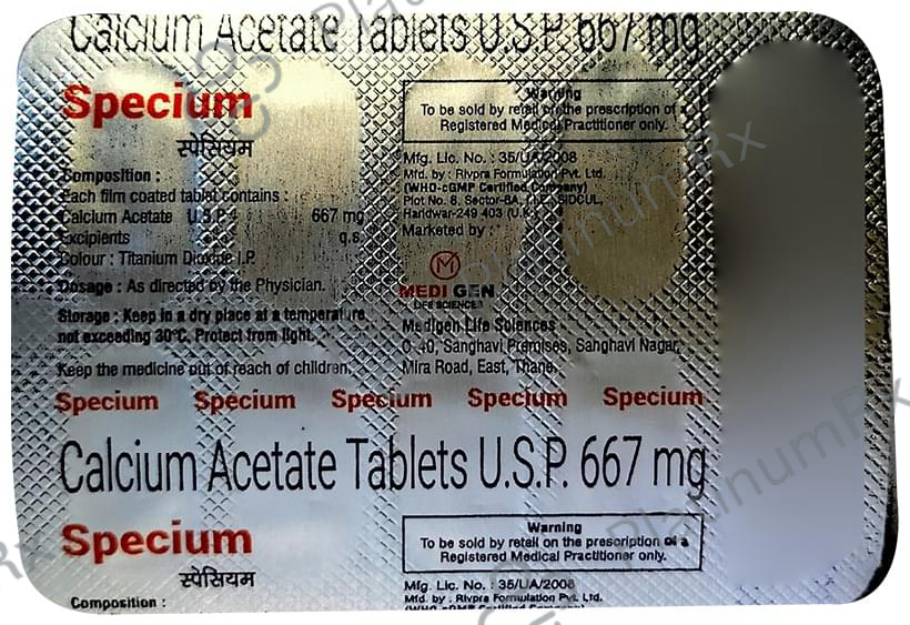 Specium Tablet