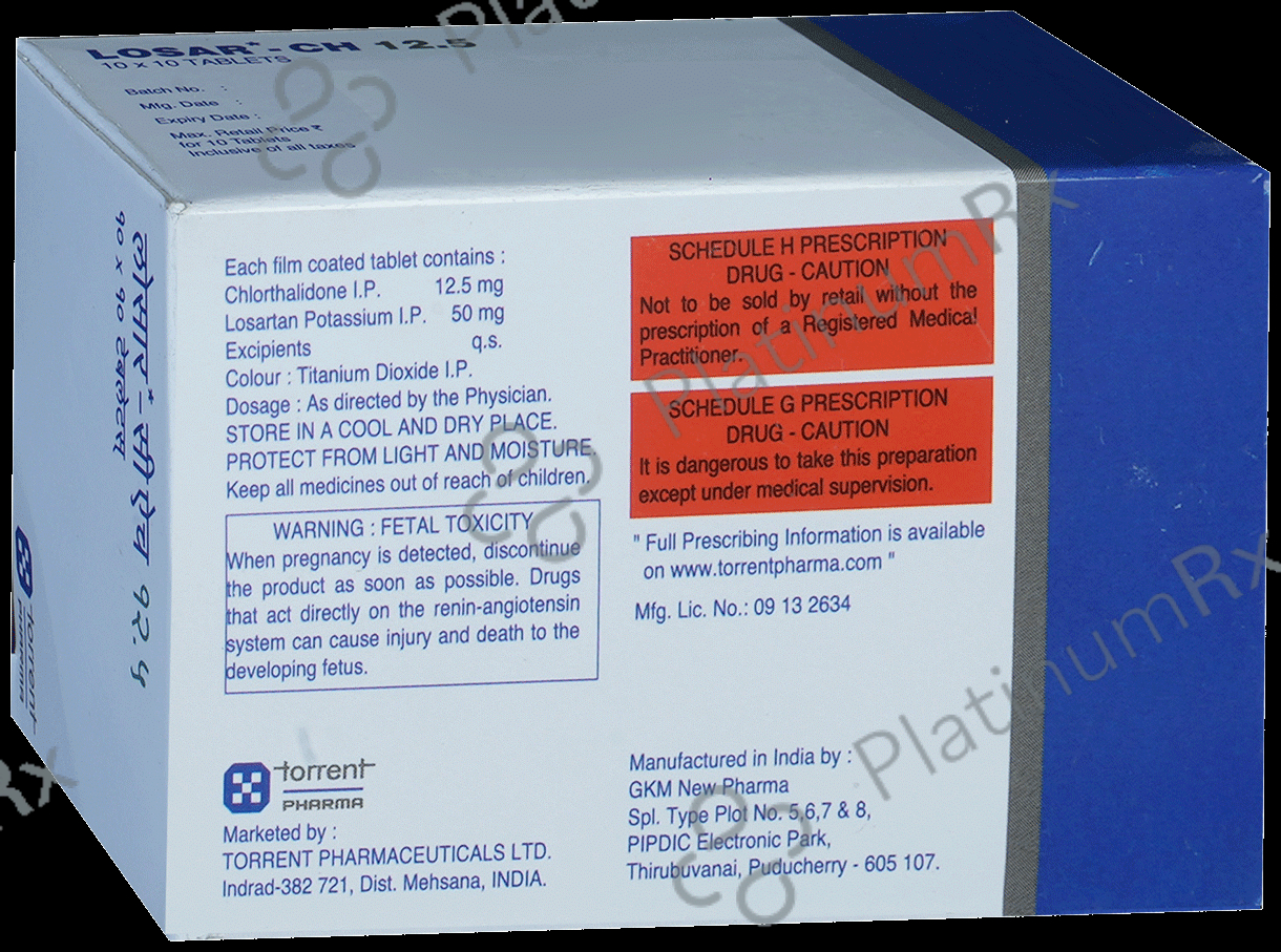 Losar-CH 12.5 Tablet