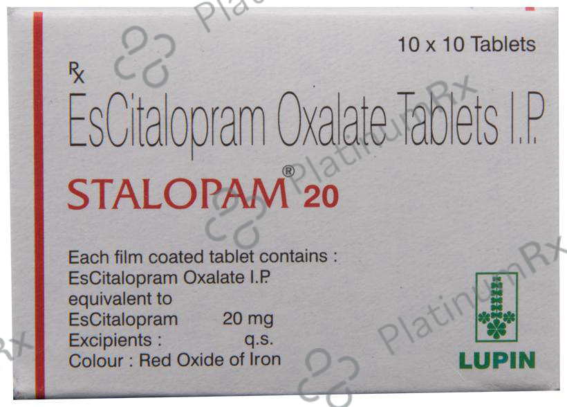 Stalopam 20mg Tablet 10s