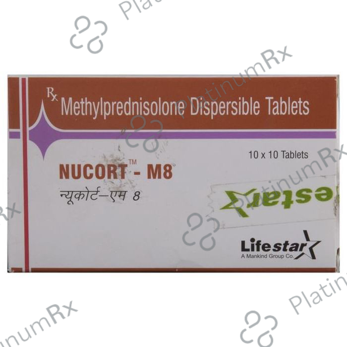 Nucort M 8mg Tablet DT 10s