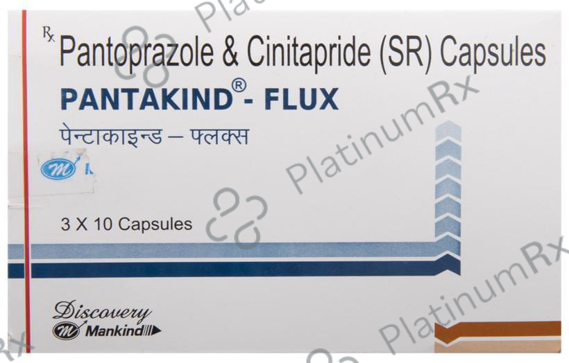 Pantakind Flux 3/40mg Capsule 10s