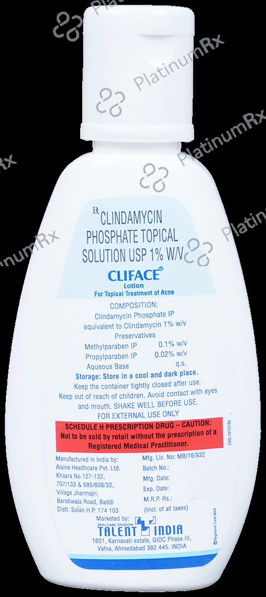 Cliface 1% Lotion 25ml