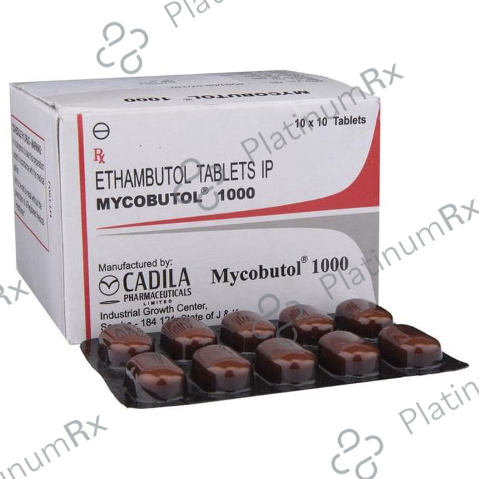 Mycobutol 1000 Tablet