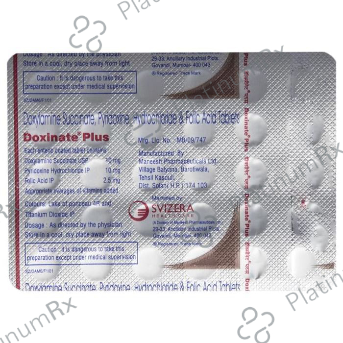 Doxinate Plus Tablet 30s
