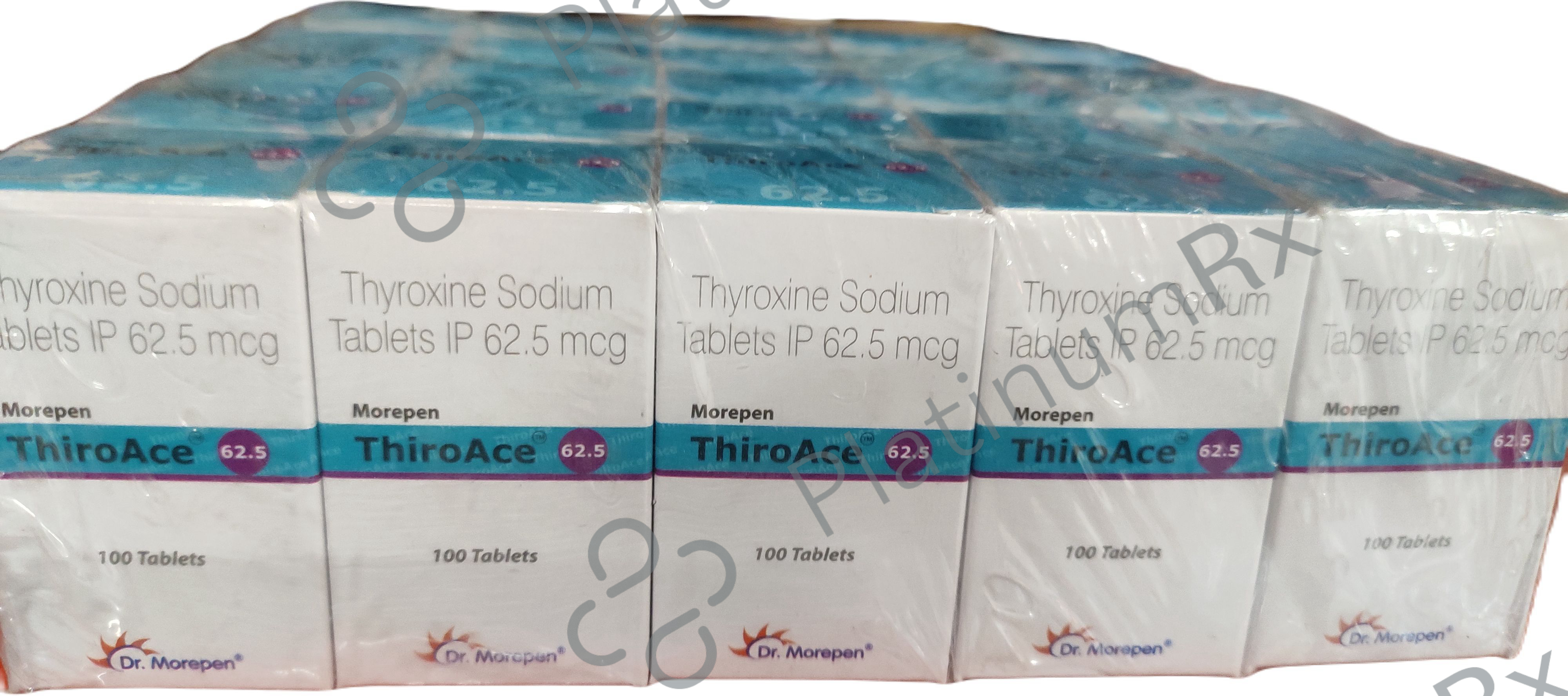 Thiroace 62.5mcg Tab 100s