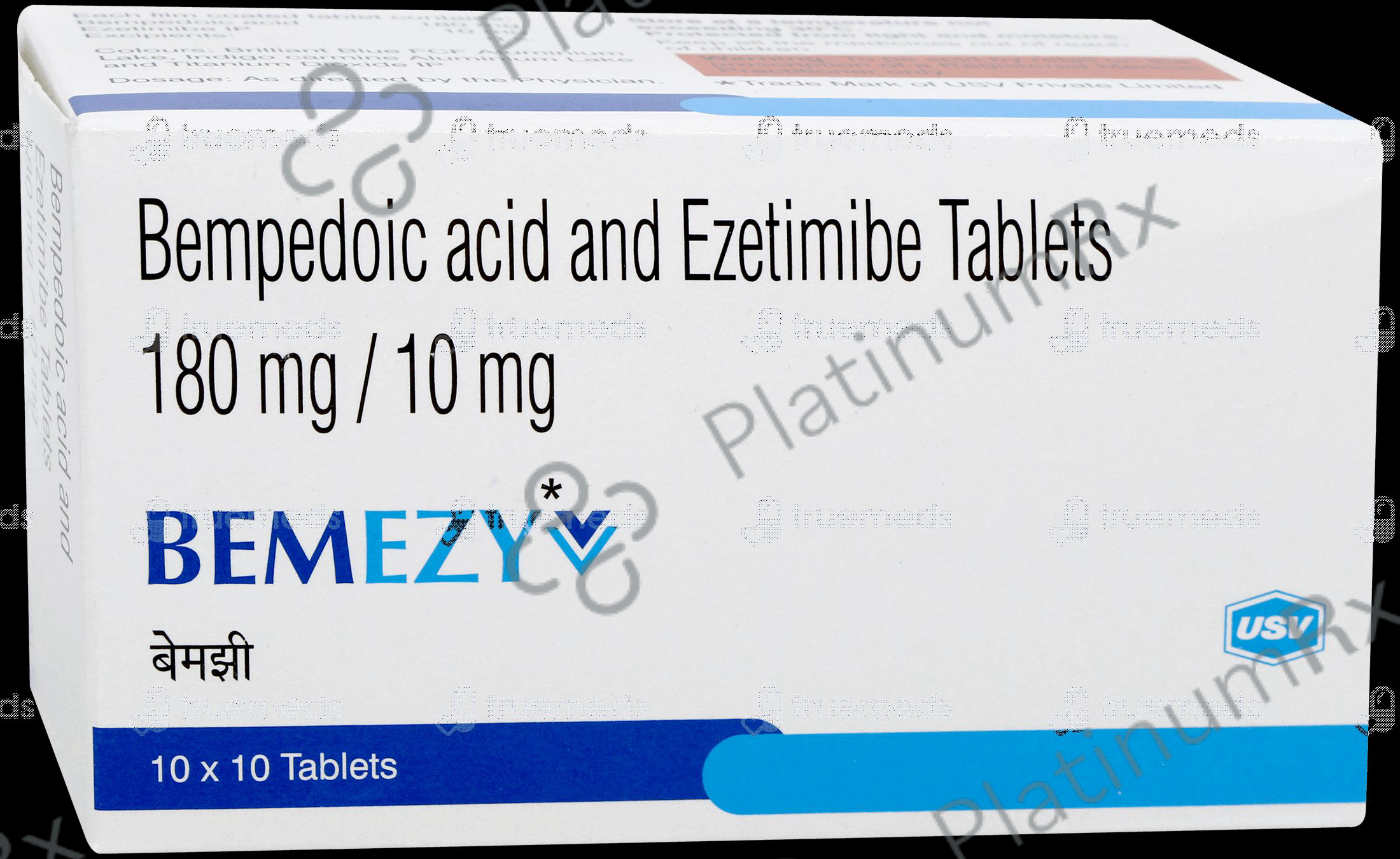 Bemezy 180/10mg Tablet 10s