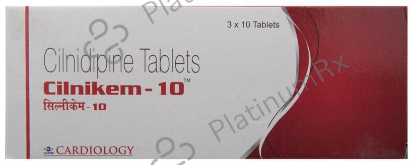 Cilnikem 10mg Tablet 10s