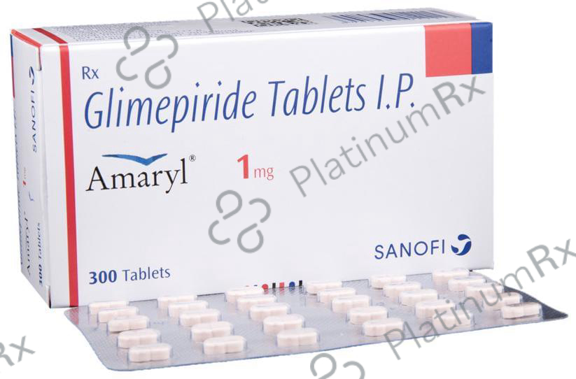 Amaryl 1mg Tablet 30s