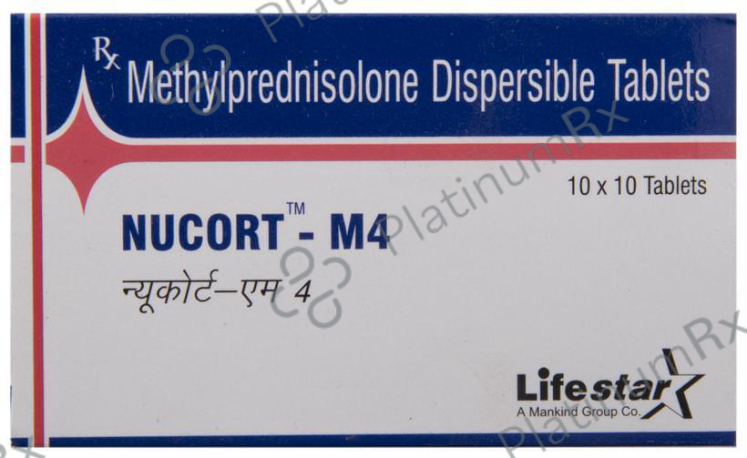 Nucort M4 DT 4mg Tablet 10s