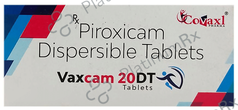 Vaxcam 20mg Tablet DT