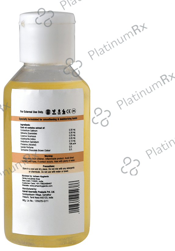 Puro Herbal Hand Sanitizer Sandal 100 ml