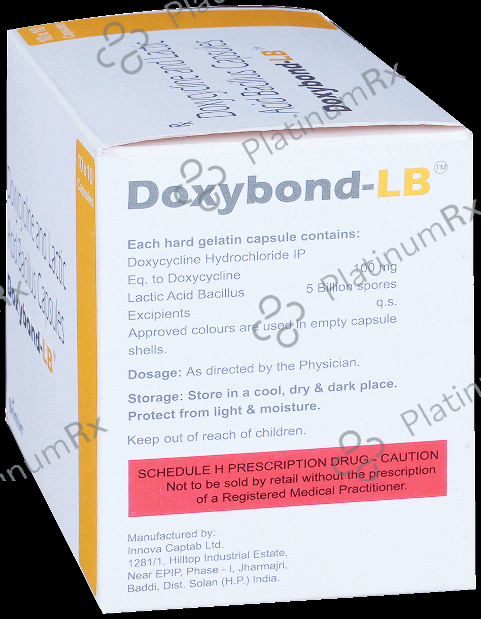 Doxybond LB 100mg/5B Capsule 15s