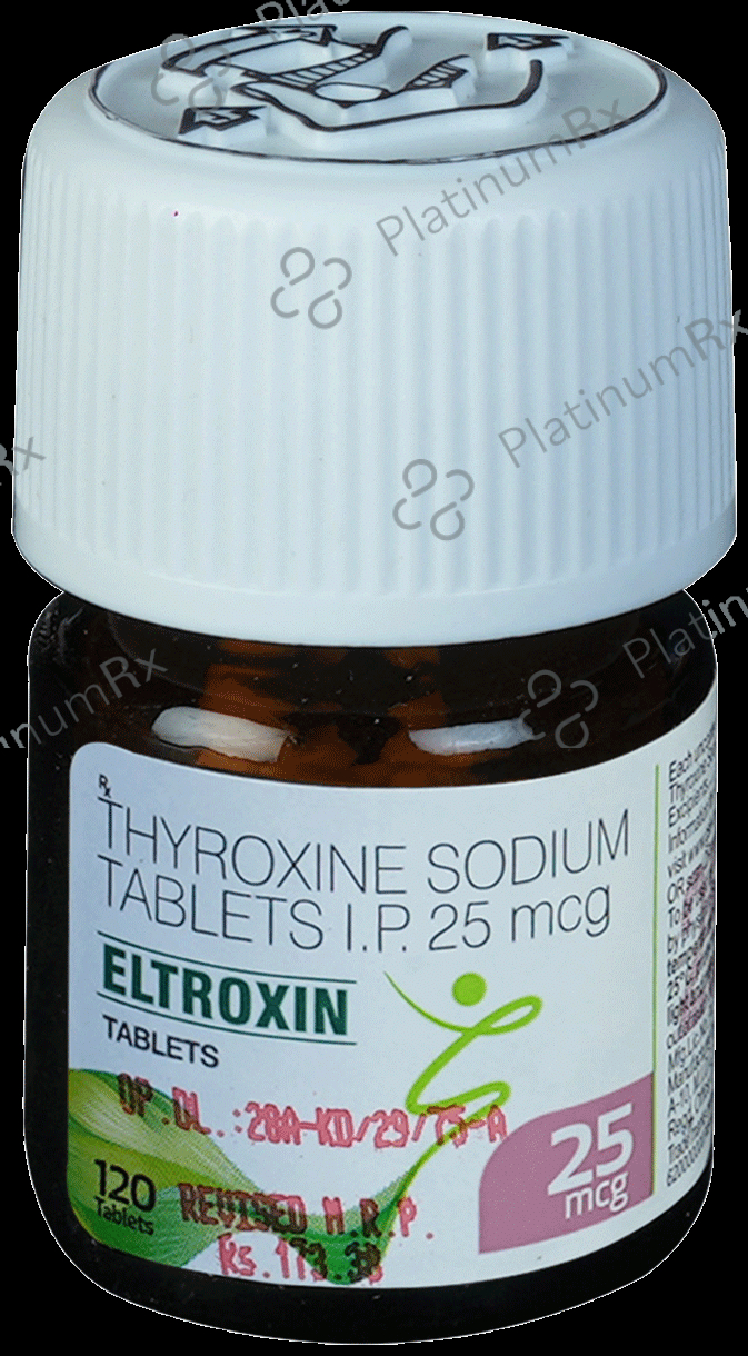Eltroxin 25mcg Tablet 120s