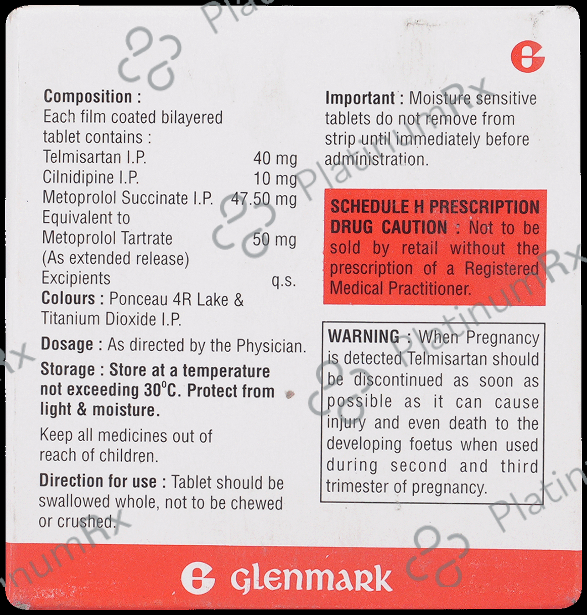 Telma LNB 10/50/40mg Tablet ER 10s