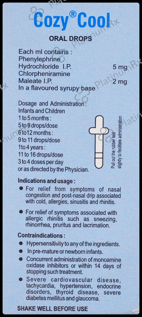 Cozy Cool Oral Drops