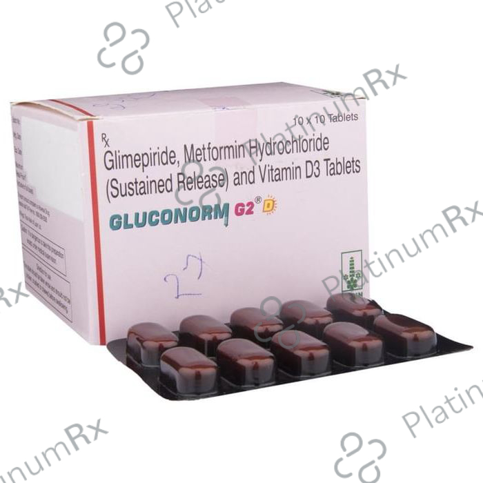 Gluconorm G2 D Tablet SR