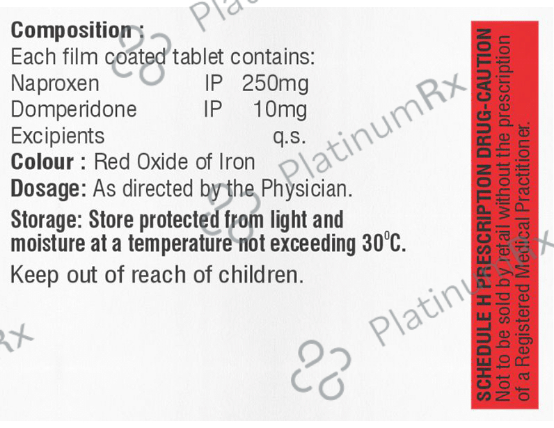 Naprovil D 250 Tablet