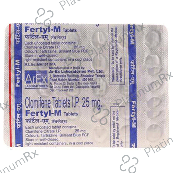Fertyl M 25mg Tablet 30s