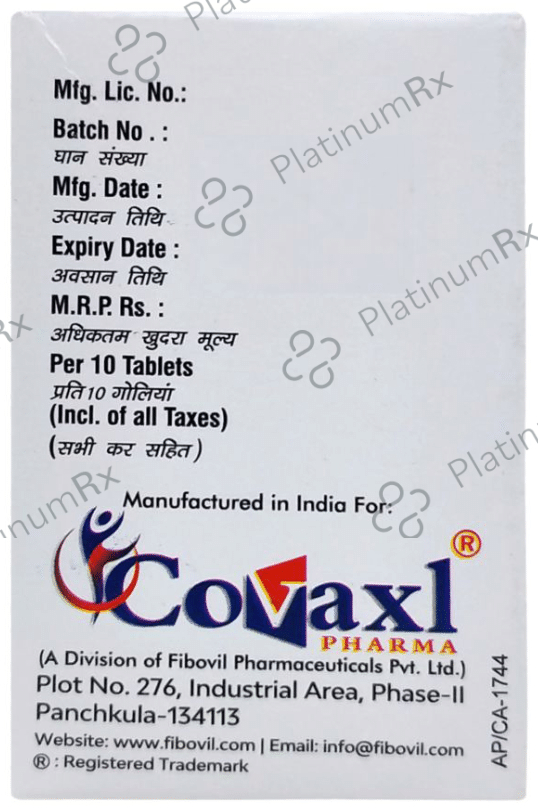 Ciprovaxl 500mg Tablet