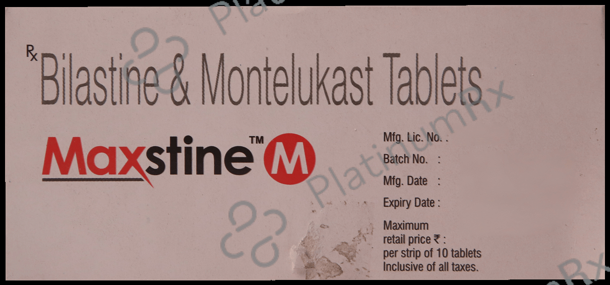 Maxstine M 20/10mg Tablet 10s