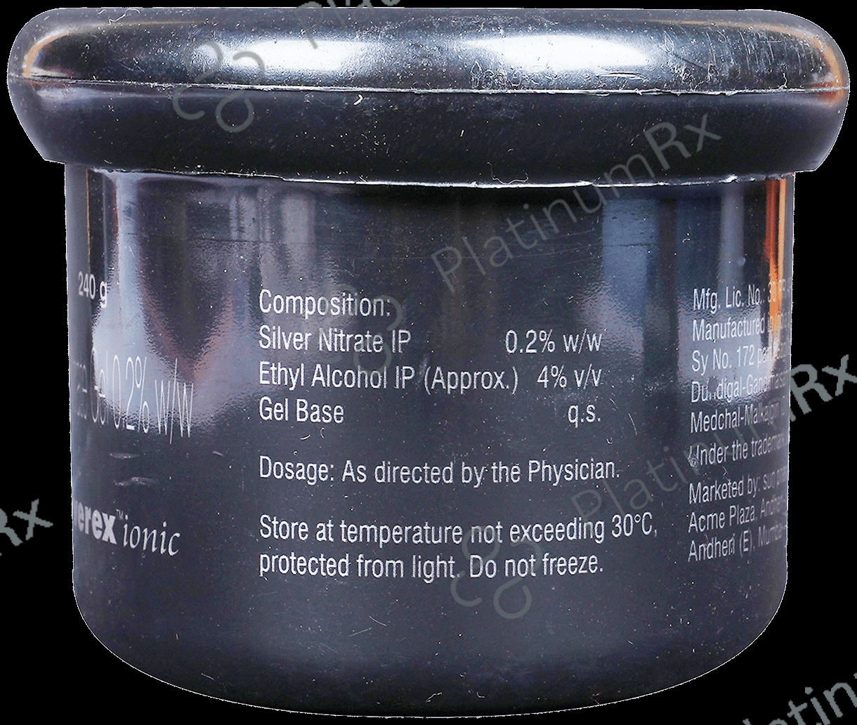 Silverex Ionic 0.2% Gel 240gm