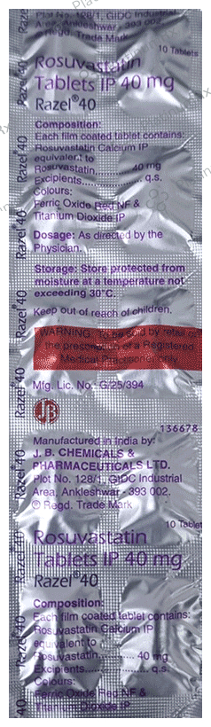 Razel 40mg Tablet 10s
