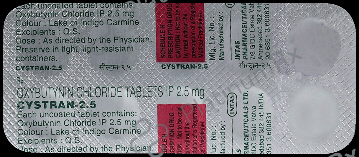 Cystran 2.5mg Tablet 10s