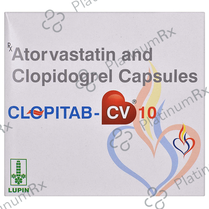 Clopitab CV 10/75mg Capsule 15s