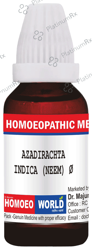 Boericke Azadirachta Indica (Neem) Mother Tincture (30ml Each) Q 1 Bottle