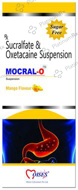 Mocral-O Oral Suspension Mango Sugar Free