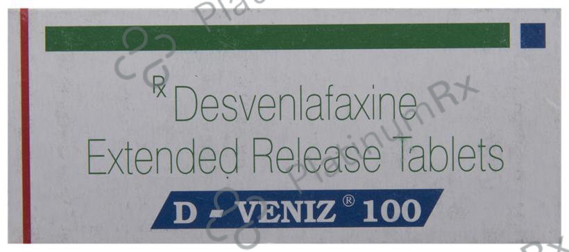 D Veniz 100mg Tab ER 10s