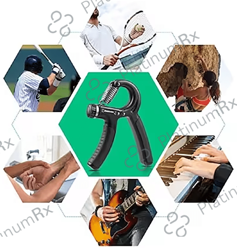 Fitfix Adjustable Hand Grip Strengthener/Hand Gripper For Men & Women