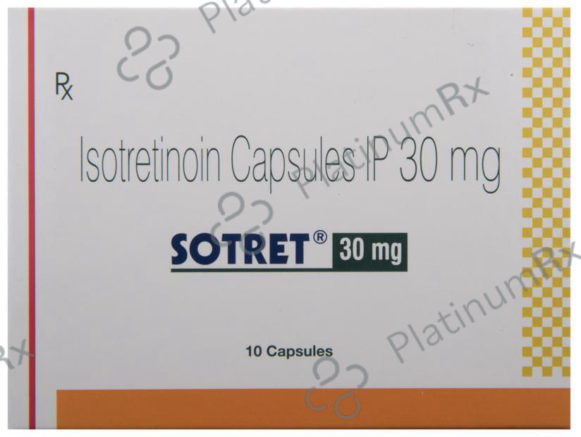 Sotret 30mg Capsule 10s