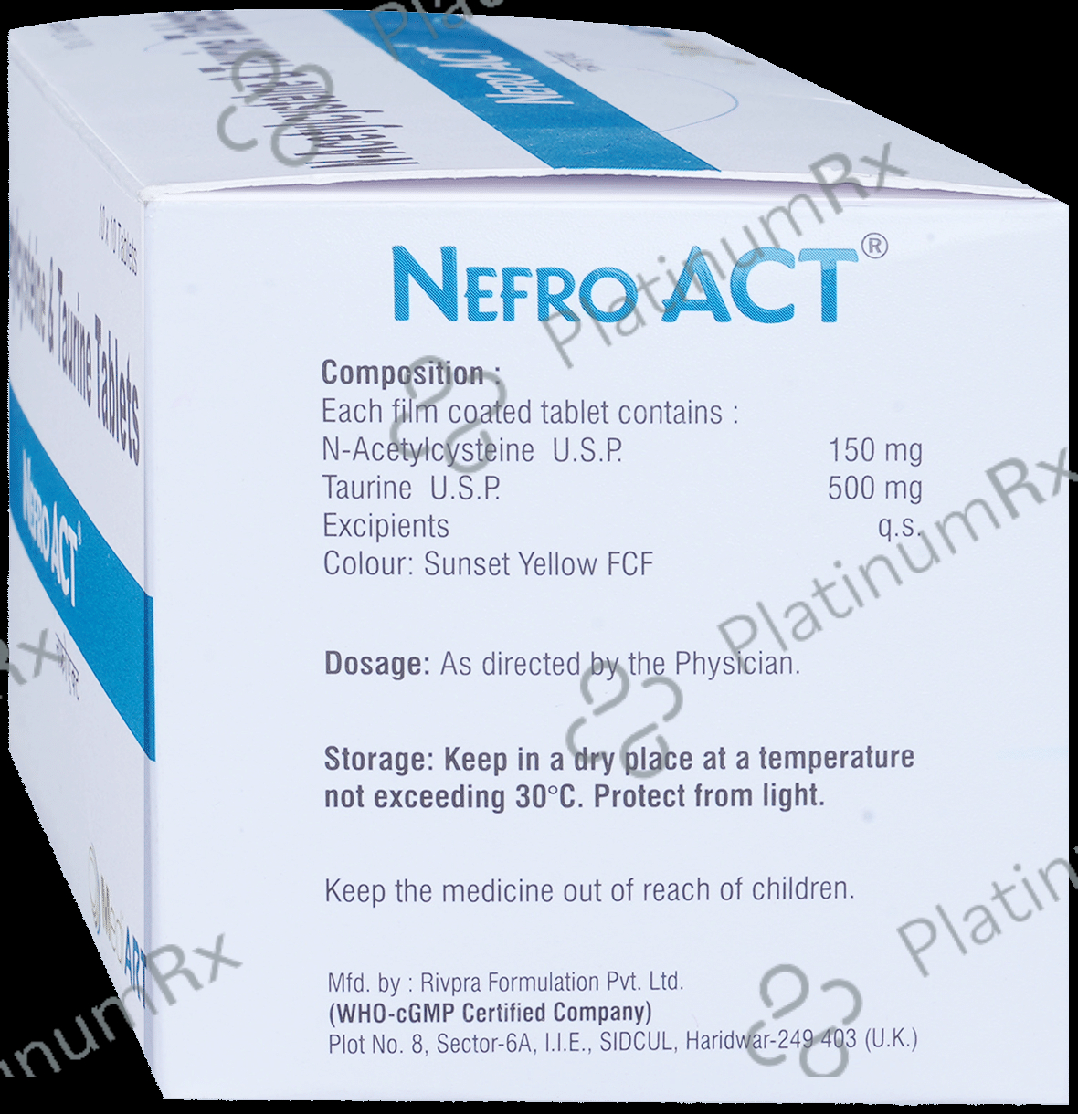 Nefro ACT 500mg/150mg Tablet