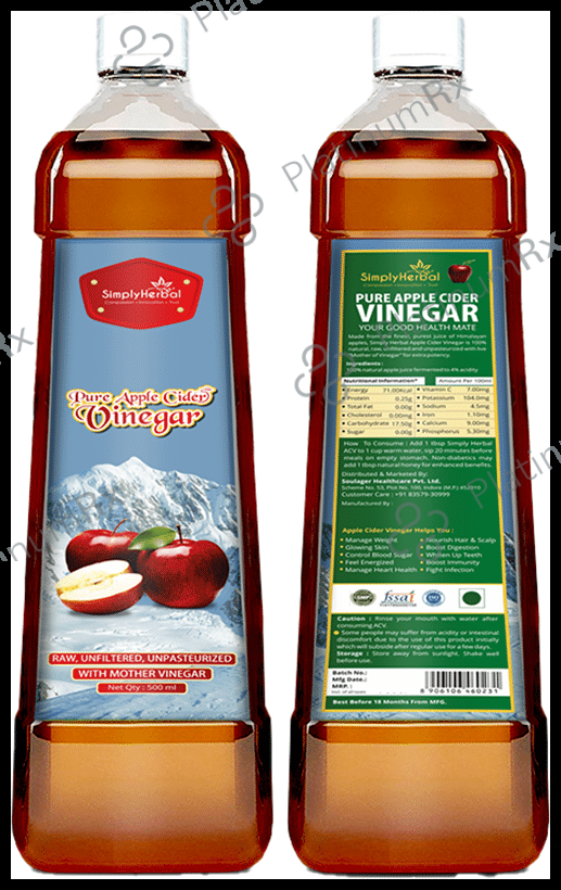 Simply Herbal Pure Apple Cider Vinegar with Mother