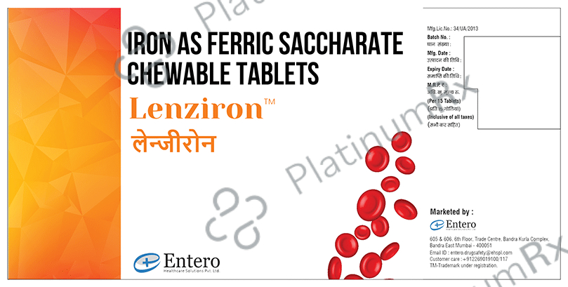 Lenziron Chewable Tablet