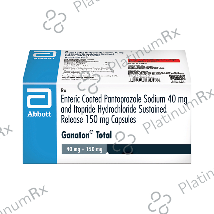 Ganaton Total 150/40mg Capsule SR 10s