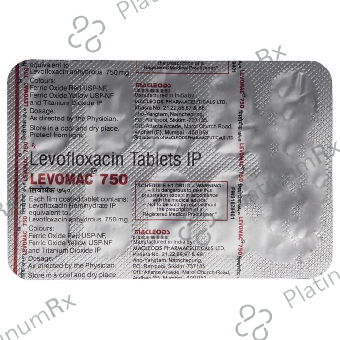 Levomac 750 Tablet 10 tablets