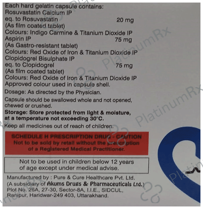 Rosupauz-Gold 20 Capsule