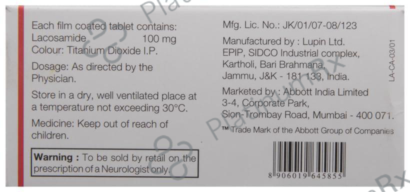 Lacoxa 100mg Tablet