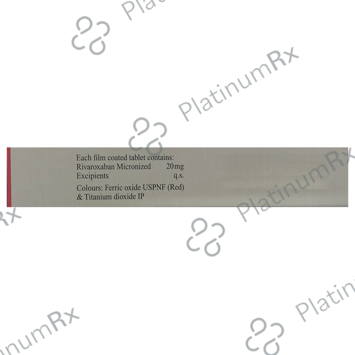 Ixarola 20mg Tablet 14s