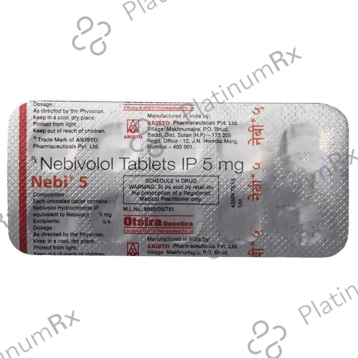 Nebi 5mg Tablet 10s