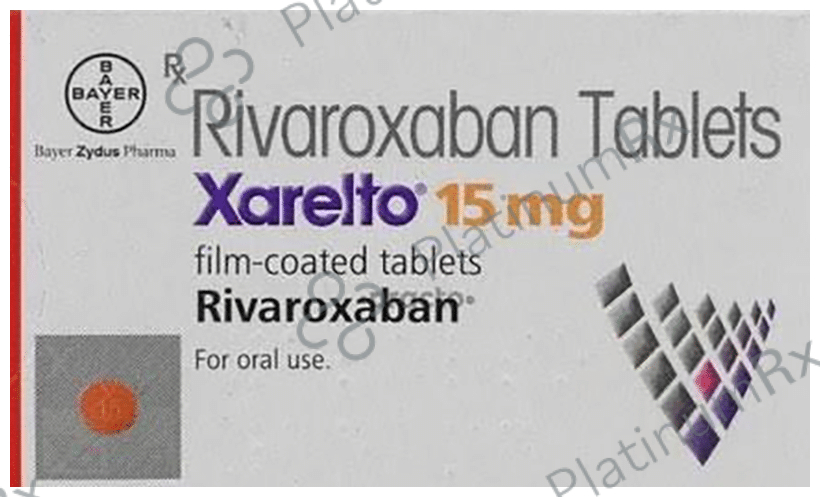 Xarelto 15mg Tablet 98 Tablet