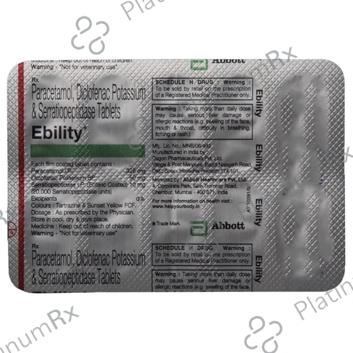 Ebility Tablet 10s