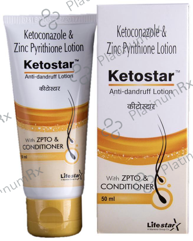 Ketostar Anti Dandruff Lotion 50ml