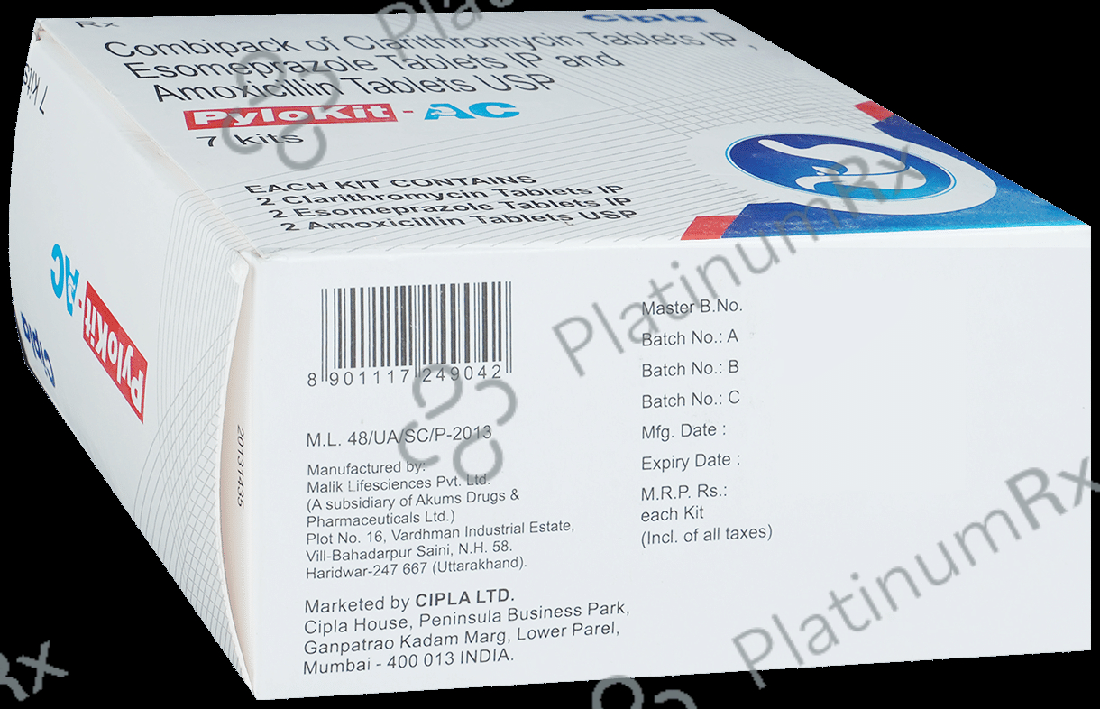 Pylokit-AC Kit 6 tablets