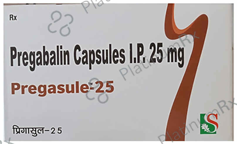 Pregasule 25 Capsule