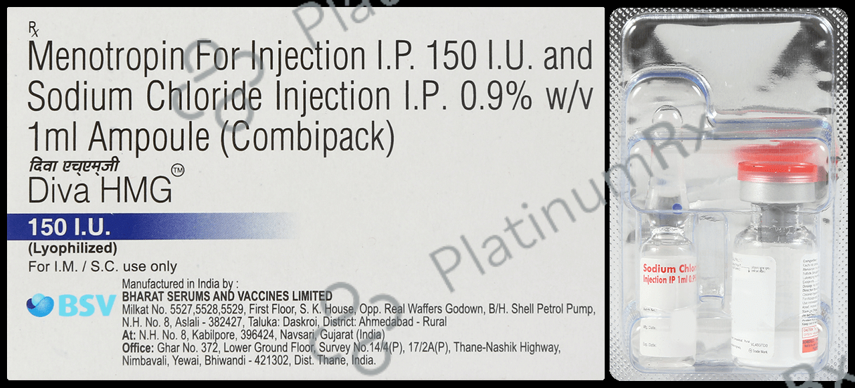 Diva Hmg 150i.u Injection