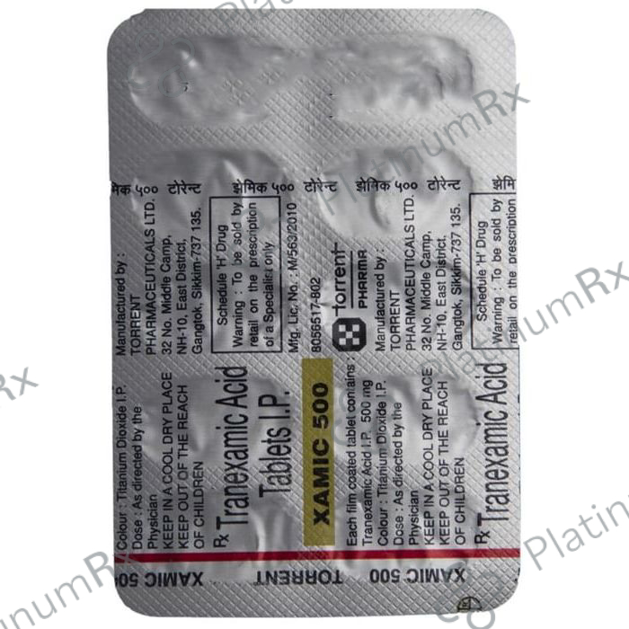 Xamic 500mg Tablet 10s