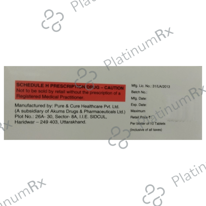 Franxit 0.5 mg/10 mg Tablet